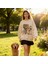 Can Dostum: Pati ve Ben! Oversize Sweatshirt Bej 5