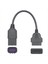 Polaris Rzr / Ranger / General / Sportsman / Ace / Slingshot Teşhis Adaptörü Için 8pin Ila 16PIN Obd2 Kablo Adaptörü (Yurt Dışından) 3