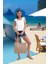 Xm Beach Bag Ünisex Jüt Hasır Havuz Plaj Çantası Iç Cepli 3
