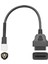 Yamaha Için 2x Obd Motosiklet Kablosu 3 Pin Fiş Kablosu Teşhis Kablosu 3pin - Obd2 16 Pin Adaptör (Yurt Dışından) 4