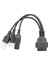 Yamaha Için 3pin/4pin Honda 6pin Motosiklet Obd Teşhis Kanbus Konnektör Kablosu Obd2 3 In1 Fiş Kablo Adaptörü (Yurt Dışından) 1