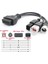 Yamaha Için 3pin/4pin Honda 6pin Motosiklet Obd Teşhis Kanbus Konnektör Kablosu Obd2 3 In1 Fiş Kablo Adaptörü (Yurt Dışından) 3