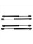 4pcs Evrensel Gaz Yayını Asansör Destek Struts 310MM-130N Gölgelik Arka Yan ve Arka Windows Için Şaft 007115 6603030 (Yurt Dışından) 4