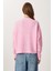 Yumuşak Dokulu Düğmeli Triko Hırka LCI0048 Pembe 4
