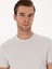 Erkek Taş Slim Fit %100 Pamuk Bisiklet Yaka Basic T-Shirt 50324401-VR049 2