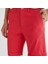 Erkek Kırmızı Slim Fit Şort 4