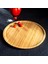 Bambu Lüx Yuvarlak Servis 25 * 25CM, Sunumluk & Çerezlik Sunum Tabağı 1