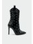 Erona Siyah Troklu Sivri Burun Kadın Bot 1