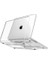 MacBook Air 13.6" 2022-2023-2024-2025 M4/m3/m2 Çip ile Uyumlu Şeffaf Dayanıklı Koruyucu Kılıf, Ultra Ince Kabuk Koruma Sert Kapak A2681 A3113 3