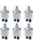 6x Evrensel Vdo Yağ Basınç Sensörü 0 Ila 10 Çubuk 1/8 Npt Jeneratör Parça 10MM Müret (Yurt Dışından) 1