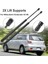 2x Liftgate Tail Kapısı Kapı Yay Gaz Asansör Mitsubishi Outlander Için Şokları 2003-2006 (Yurt Dışından) 2