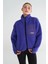 922363-2893 Arun Bayan Mor Fermuarlı Polar Sweatshırt 1