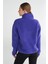 922363-2893 Arun Bayan Fermuarlı Mor Polar Sweatshırt 3