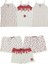 Kız 3/12 Yaş Karışık Desenli Atlet ve Boxer Set 2