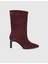 Alvina Hakiki Süet Deri Bordo Kadın Topuklu Bot 7