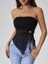 Straplez Siyah Tül Transparan Detaylı Büstiyer 1