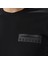 Erkek Siyah Regular Fit Baskılı T-Shirt 5