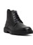 Erkek Siyah Fermuarlı Deri Casual Bot 25WFD6717FT 7