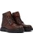Erkek Kahverengi Fermuarlı Deri Casual Bot 25WFD642818 4