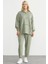 Scuba Oversize Tunik Eşofman Takım - Fıstık Yeşili 1