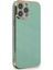 Apple iPhone 15 Pro Kılıf Volet Silikon - Açık Yeşil 1
