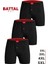 Erkek Boxer Battal Boy 3'lü Düğmeli, Süprem Kumaş (%100 Pamuk) 1
