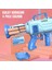 Köpük Tabancası Pilli Otomatik Roket Atar 32 Delikli Baloncuk Tabancası Bazuka Bubble Gun 4