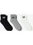 Unıted4 Core Unisex Siyah/gri/beyaz 3'lü Çorap 1