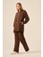 Kadın Oysho Pantolonlu Takım Acı Kahve 31224 3