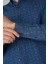 Uzun Kollu Lacivert Denim Desenli Erkek Gömlek GMJEAN252170_D39 4