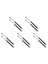10PCS Ön Başlık Asansörü Gaz Dikişlerini Yay Hidrolik Çubuğu 51231960852 For-Bmw E36 318I 325I 328I M3 (Yurt Dışından) 1