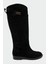 Hunt Siyah Süet Çıkarılabilir Toka Detaylı Çizme 1