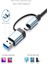 Fh9 4-In-1 Usb-C Hub 2xusb-A, 2xusb-C Çıkışlı Usb-A + C Girişli, Metalik USB Çoklayıcı 2