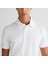 Erkek Beyaz Slim Fit Polo 4
