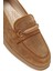 Kadın Taba Tokalı Süet Deri Comfort Loafer 25AFD154010 9