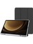 Tab S9+ Fe 12.4 Inç Uyumlu Smart Kılıf, S Pen Kalemlikli, Trifold, Esnek, Mat, Darbeye Tam Dayanıklı Tablet Kılıfı (Siyah) 1