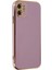 Apple iPhone 12 Kılıf Volet Silikon - Mor 4