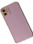 Apple iPhone 12 Kılıf Volet Silikon - Mor 6