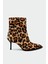 Miyo Leopar Süet Sivri Burunlu Topuklu Bot 1