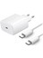 25W 3000A Hızlı Şarj Seti - Type-C ve Type-C To Type-C Kablo, Akıllı Telefonlar, Tabletler ve Usb-C Cihazlar Için Yüksek Hızlı Şarj Kiti 1