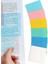 Şeffaf Renkli Yapışkan Post It Kare Not Kağıdı Karenot (Fıstık) 3