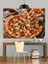 Bütün Peynirli Büyük Pizza Dilimleri Dekoratif Kanvas - Mdf Ahşap Tablo 3