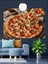 Bütün Peynirli Büyük Pizza Dilimleri Dekoratif Kanvas - Mdf Ahşap Tablo 4