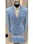 Erkek Kruvaze Slim Fit Takım Elbise 1