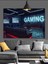 Neon Işıklı Oyun Odası Gaming Dekoratif Kanvas - Mdf Ahşap Tablo 2