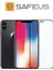 iPhone x Tam Kaplayan Toz Filtreli Parmak Izi Bırakmayan Safir Ekran Koruyucu Cam 1