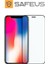 iPhone x Tam Kaplayan Toz Filtreli Parmak Izi Bırakmayan Safir Ekran Koruyucu Cam 2