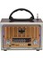 Taşınabilir Klasik Am/fm/sw Retro Nostaljik Radyo 1