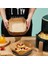 Airfryer Pişirme Kağıdı, Fritöz Yağlı Kağıdı,pişirme Kağıdı, Yanmaz Kağıt Xl 50 Adet Büyük (Kare) 5