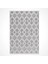 Duero Geometrik Gri Polyester Kaydırmaz Tabanlı Makine Halısı 2
